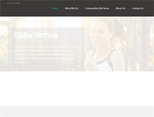 Tablet Screenshot of powerfitaustin.com